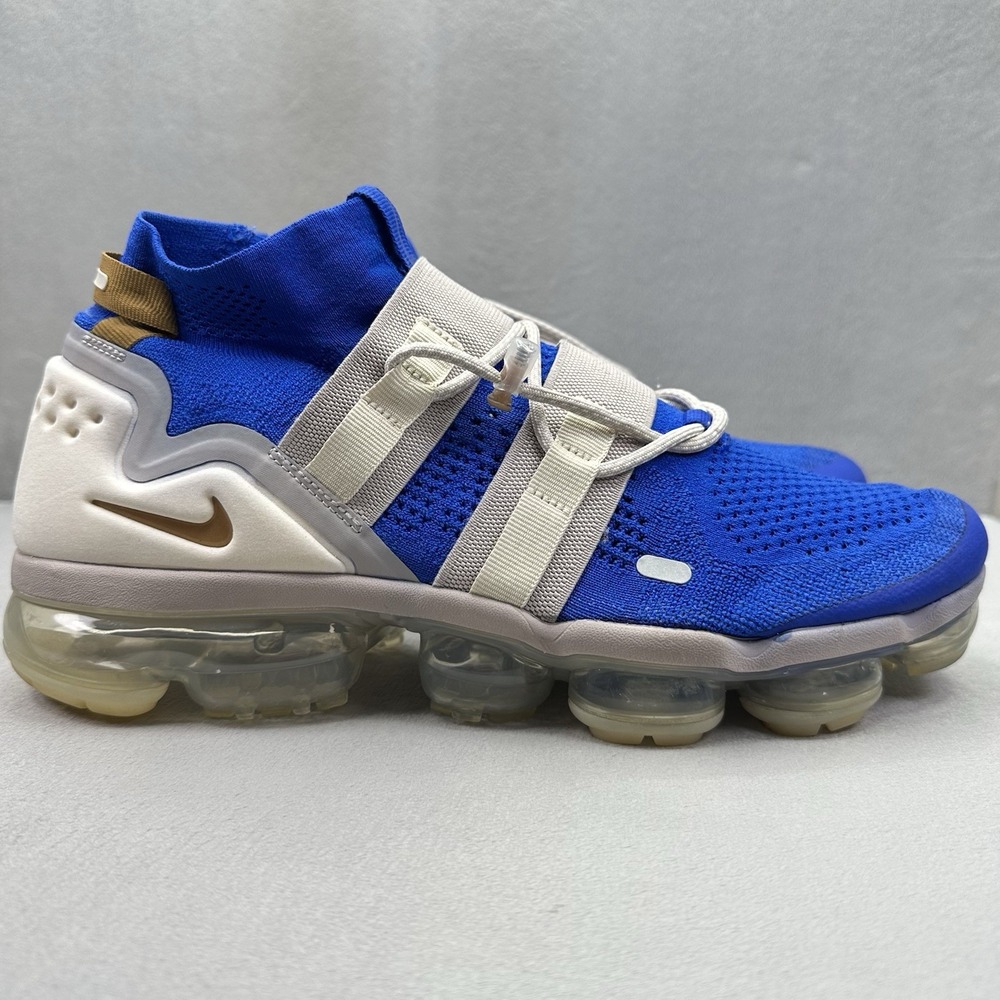Nike Air VaporMax Utility Mens Size 12 Shoes Racer Blue Moon Particle Sneakers